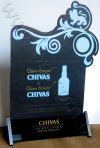 Подставка для рекламной полиграфии Chivas
